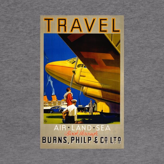 Vintage Travel Poster  Australia Travel by vintagetreasure